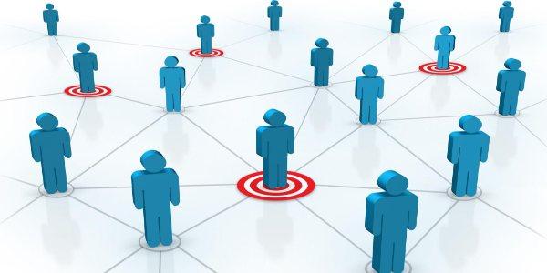 target audience graphics concept