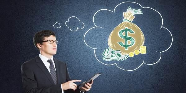 Money and wealth concept