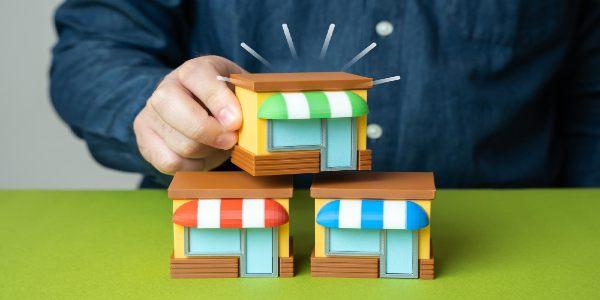 Multiple stores franchise stores models